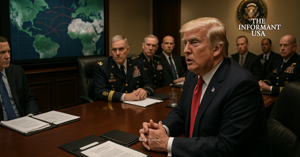 TRUMP SECRETLY AUTHORIZES MILITARY FORCE AGAINST LATIN AMERICAN CARTELS