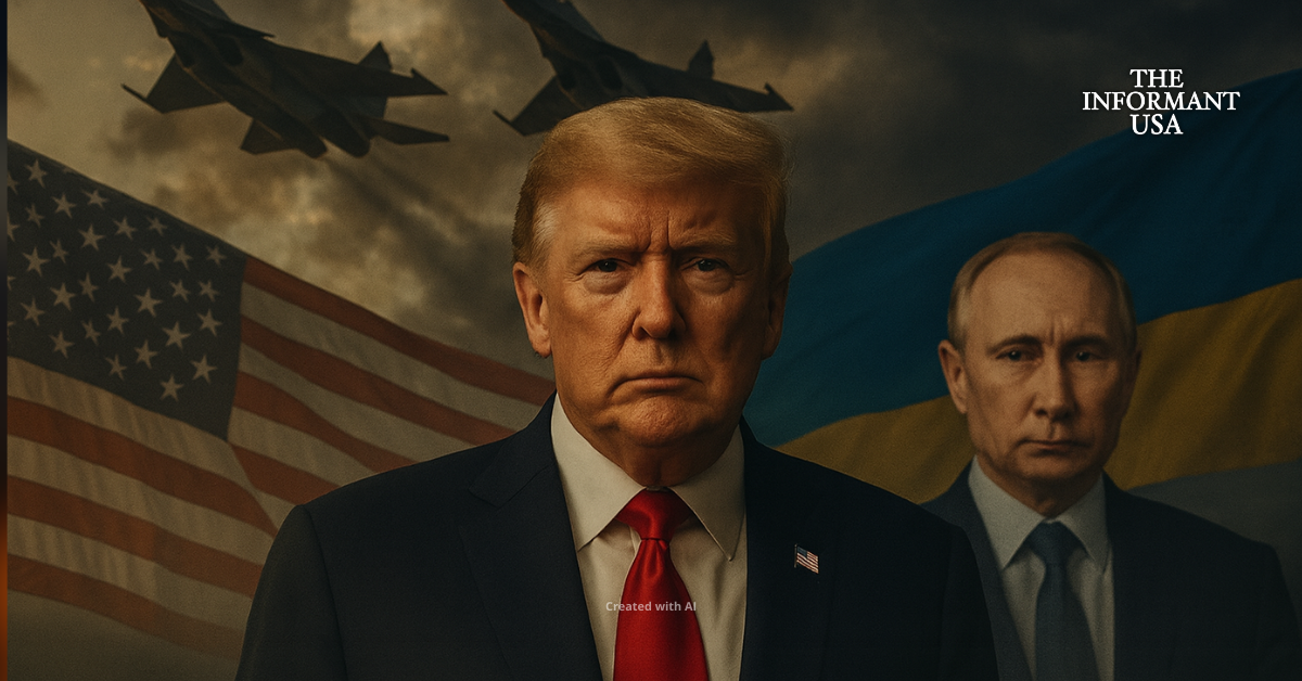 TRUMP: NO U.S. TROOPS IN UKRAINE, SECURITY GUARANTEES MAY COME ‘BY AIR’