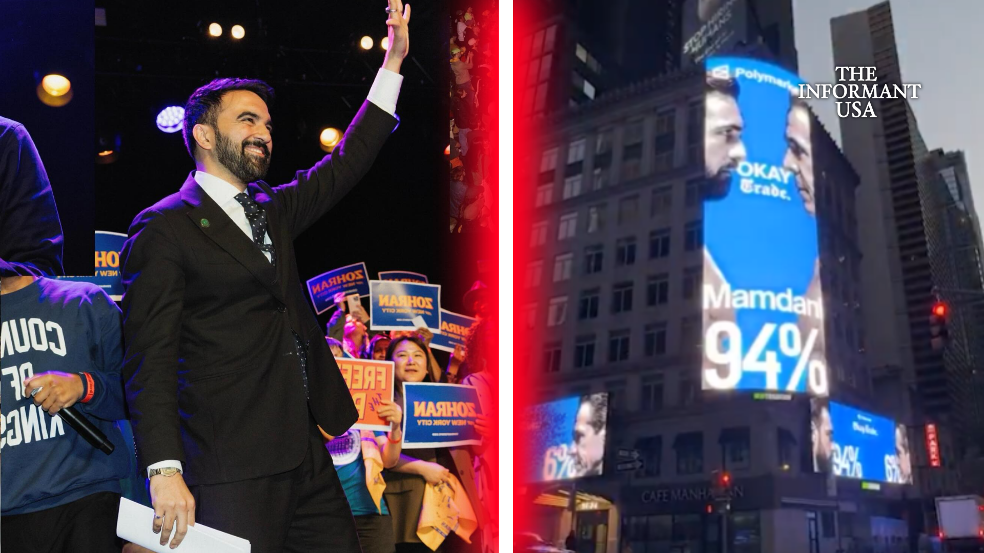 Zohran Mamdani now holds 94% odds to win NYC’s mayoral race on prediction site #Polymarket — traders say he’s “virtually unbeatable.”