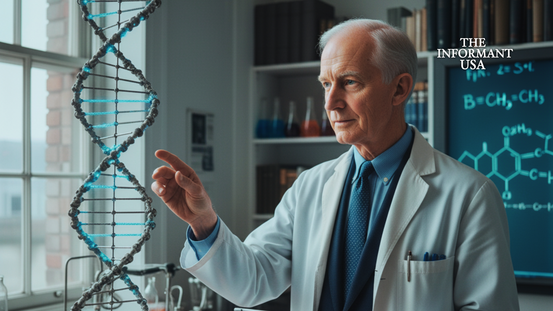 James Watson, DNA double helix, molecular biology pioneer, Francis Crick, Nobel Prize 1962, Human Genome Project