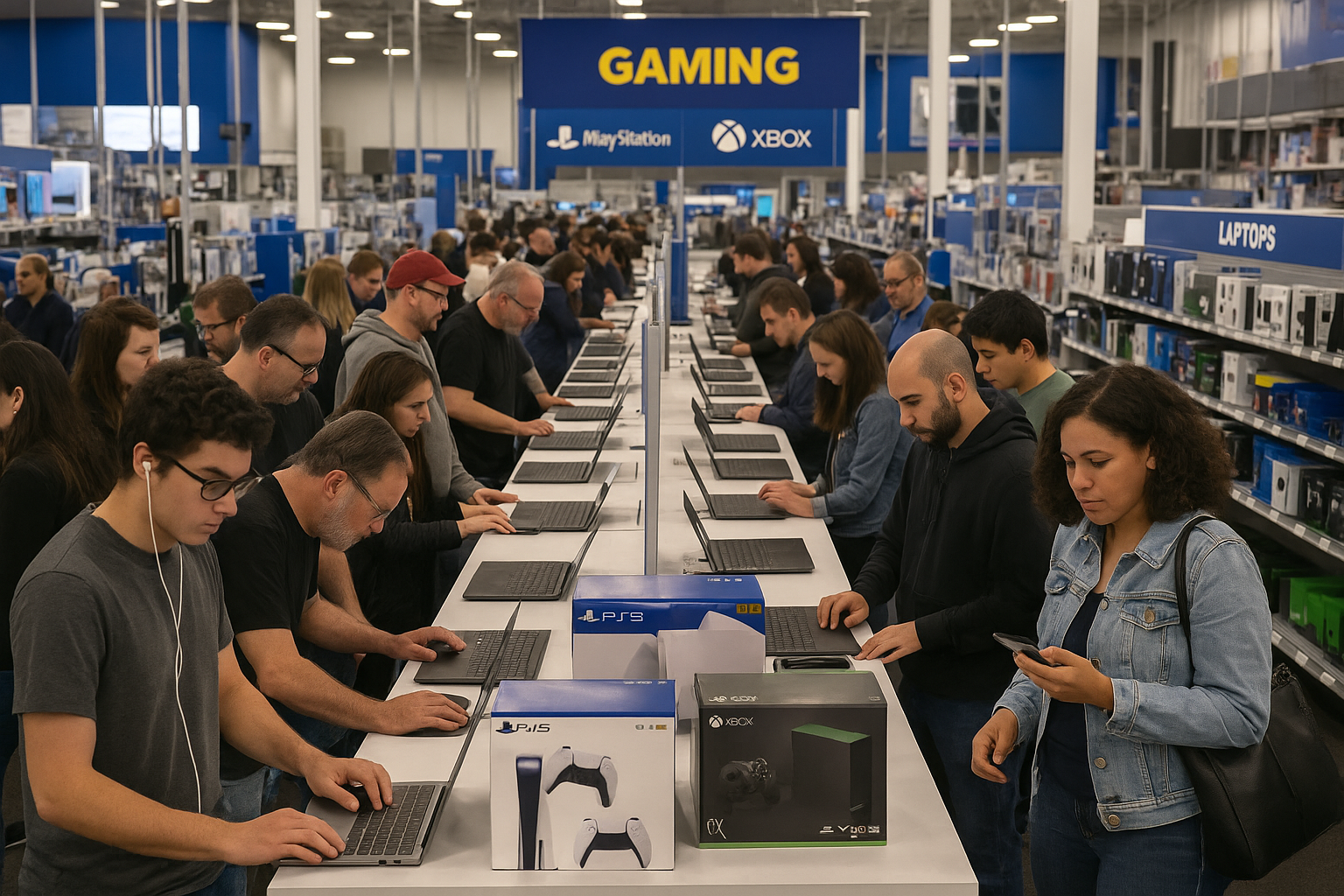📈 BEST BUY LIFTS SALES FORECAST AS AMERICANS SPLURGE ON TECH UPGRADES IN Q3