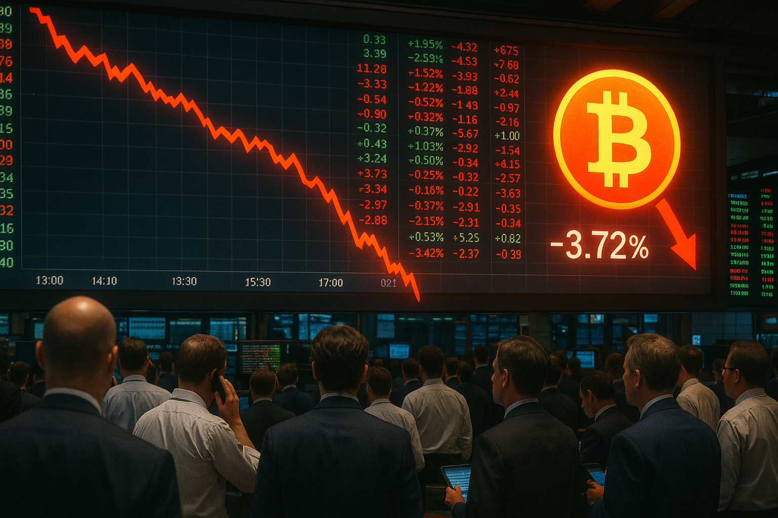 📉 DOW, S&P 500, NASDAQ TUMBLE, BITCOIN CRASHES IN DOWNBEAT START TO DECEMBER