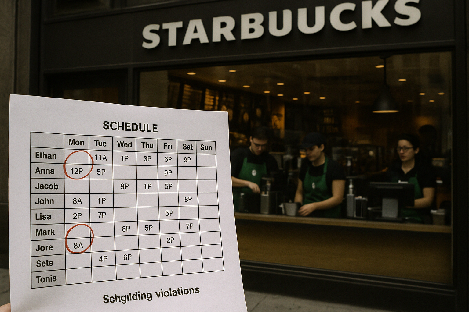 ❗️☕ STARBUCKS TO PAY $35 MILLION TO SETTLE NYC LABOR DISPUTE OVER SCHEDULING PRACTICES