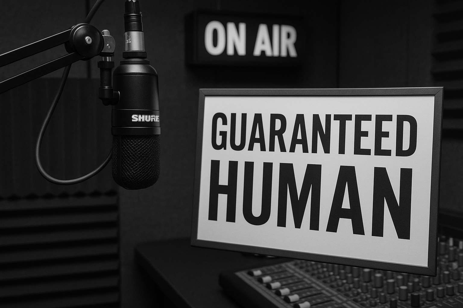 📻🤖 IHEARTRADIO LAUNCHES “GUARANTEED HUMAN” POLICY, BANNING AI MUSIC AND AI VOICES FROM ITS RADIO STATIONS