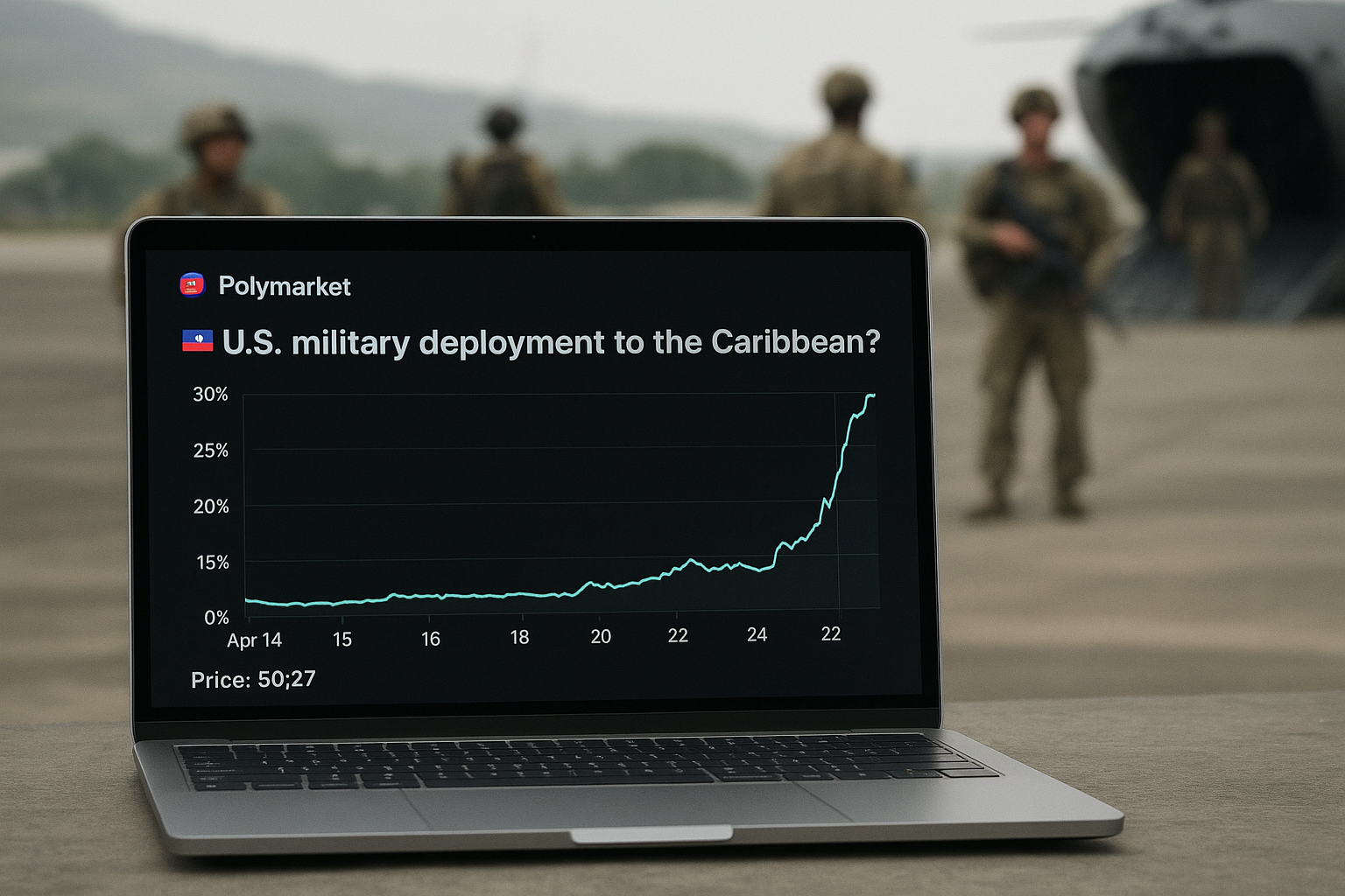 ❗️🇺🇸🇻🇪 POLYMARKET ODDS RISE SHARPLY FOR POSSIBLE U.S.–VENEZUELA MILITARY CONFRONTATION