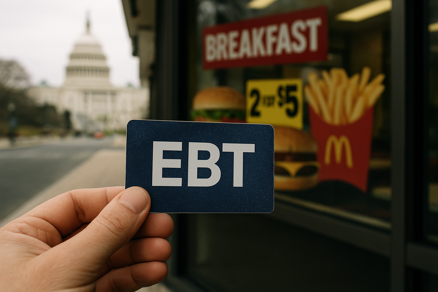 🇺🇸🍔 SEN. JONI ERNST SEEKS TO PROHIBIT FAST-FOOD PURCHASES WITH SNAP BENEFITS