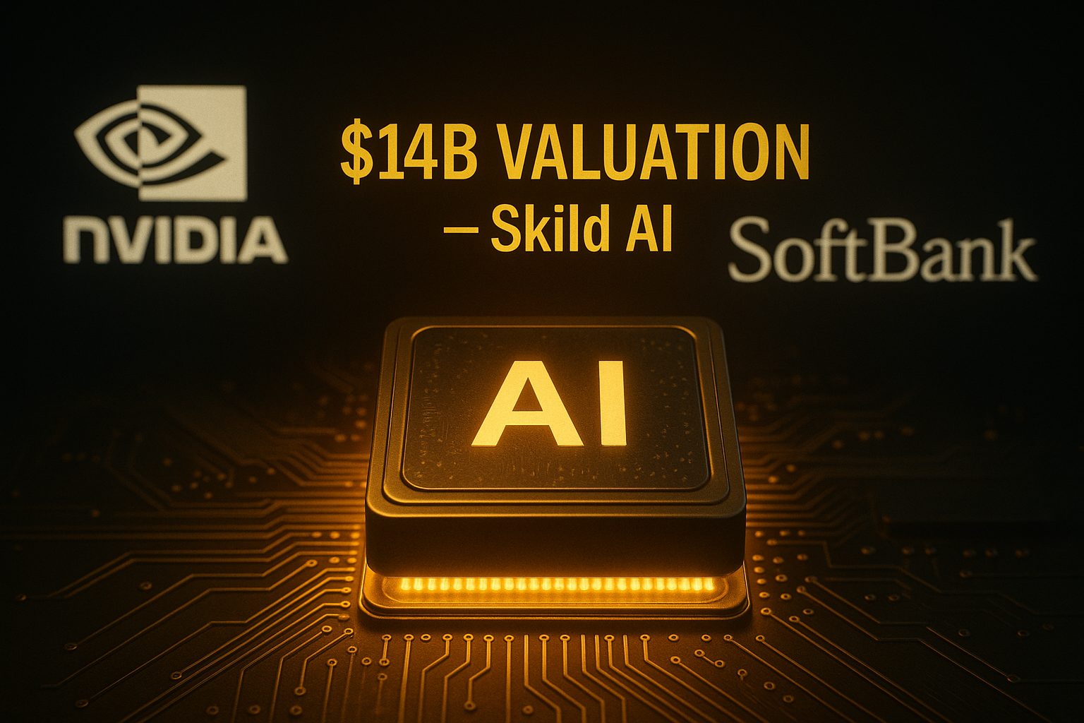 ❗️🤖💵SOFTBANK AND NVIDIA SEEK TO INVEST IN SKILD AI AT $14 BILLION VALUATION