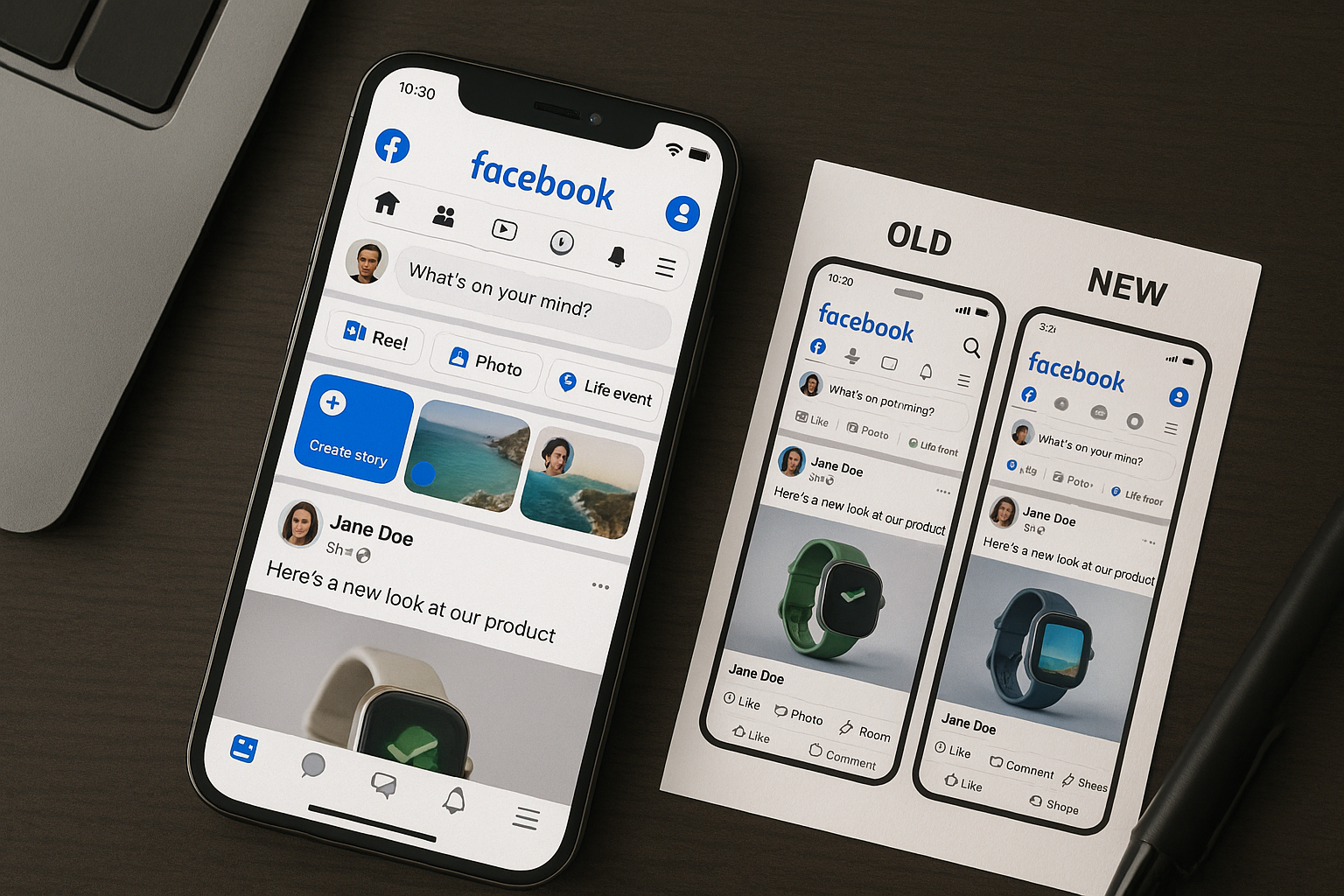 📱🔵 FACEBOOK LAUNCHES STREAMLINED REDESIGN, SHIFTING TOWARD INSTAGRAM-STYLE SIMPLICITY AND DISCOVERY