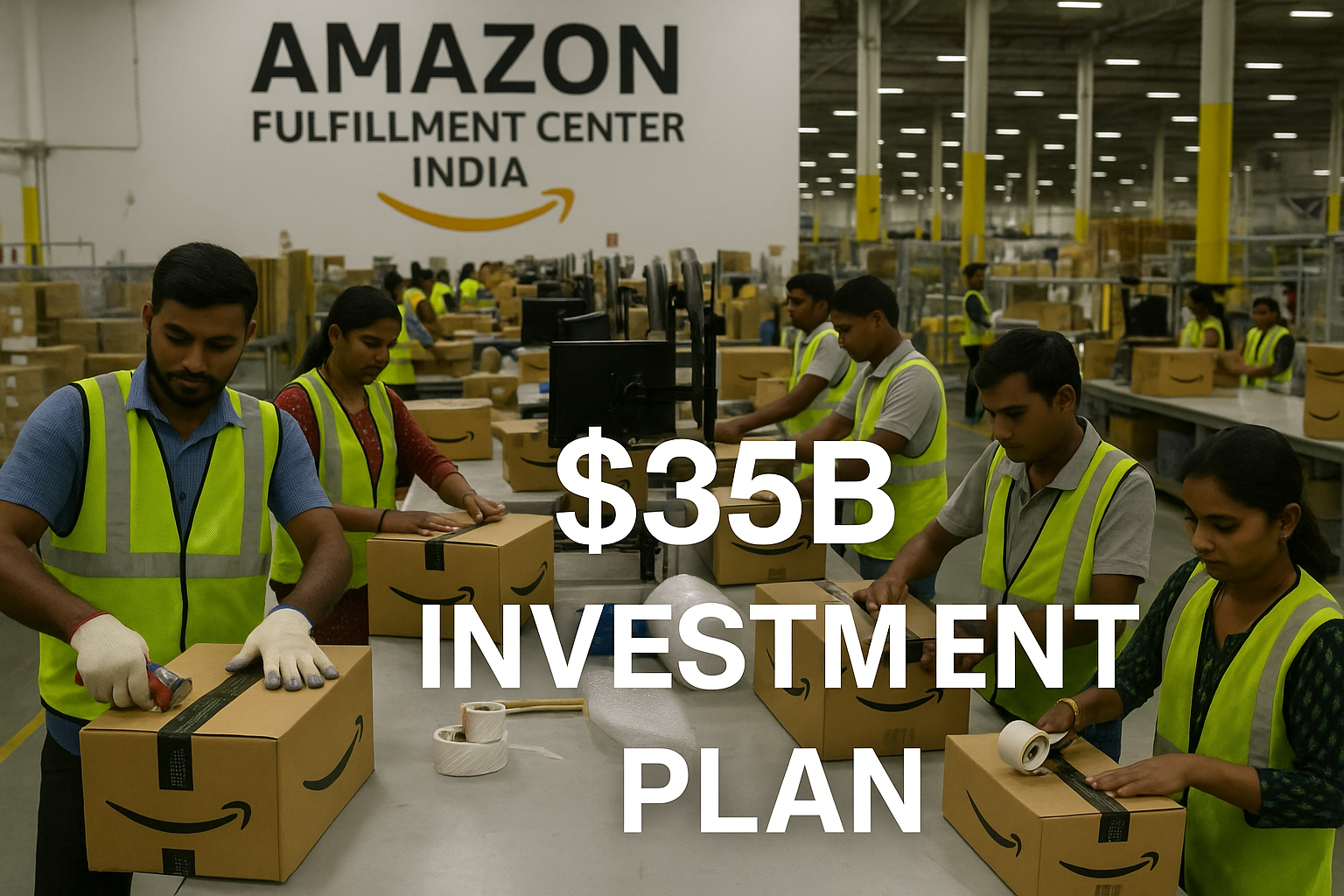 ❗🇮🇳💼 AMAZON COMMITS OVER $35 BILLION TO INDIA, TARGETING AI INNOVATION AND EXPORT EXPANSION