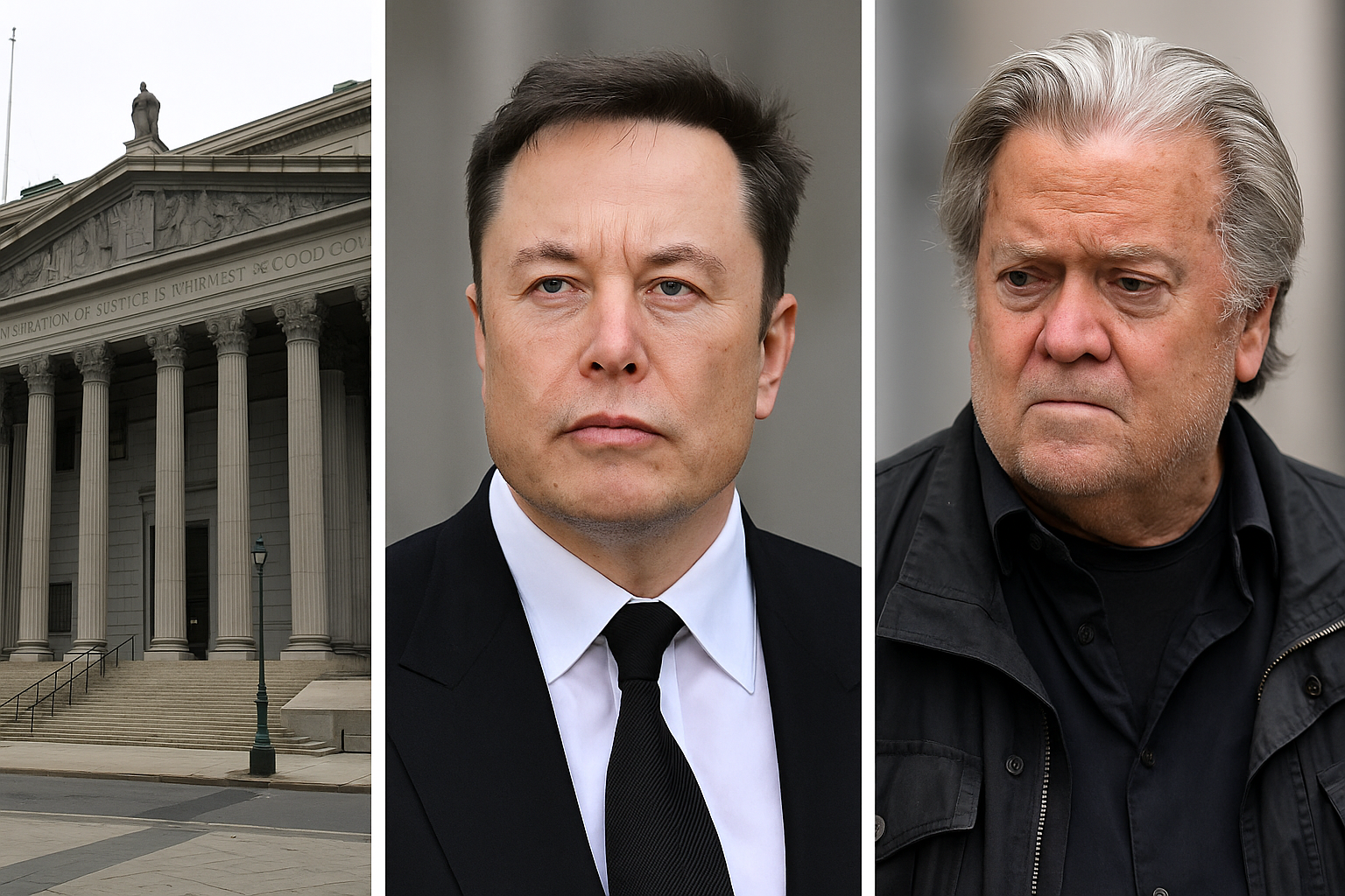 ❗💬🇺🇸 ELON MUSK SAYS STEVE BANNON WILL “GO BACK TO PRISON”