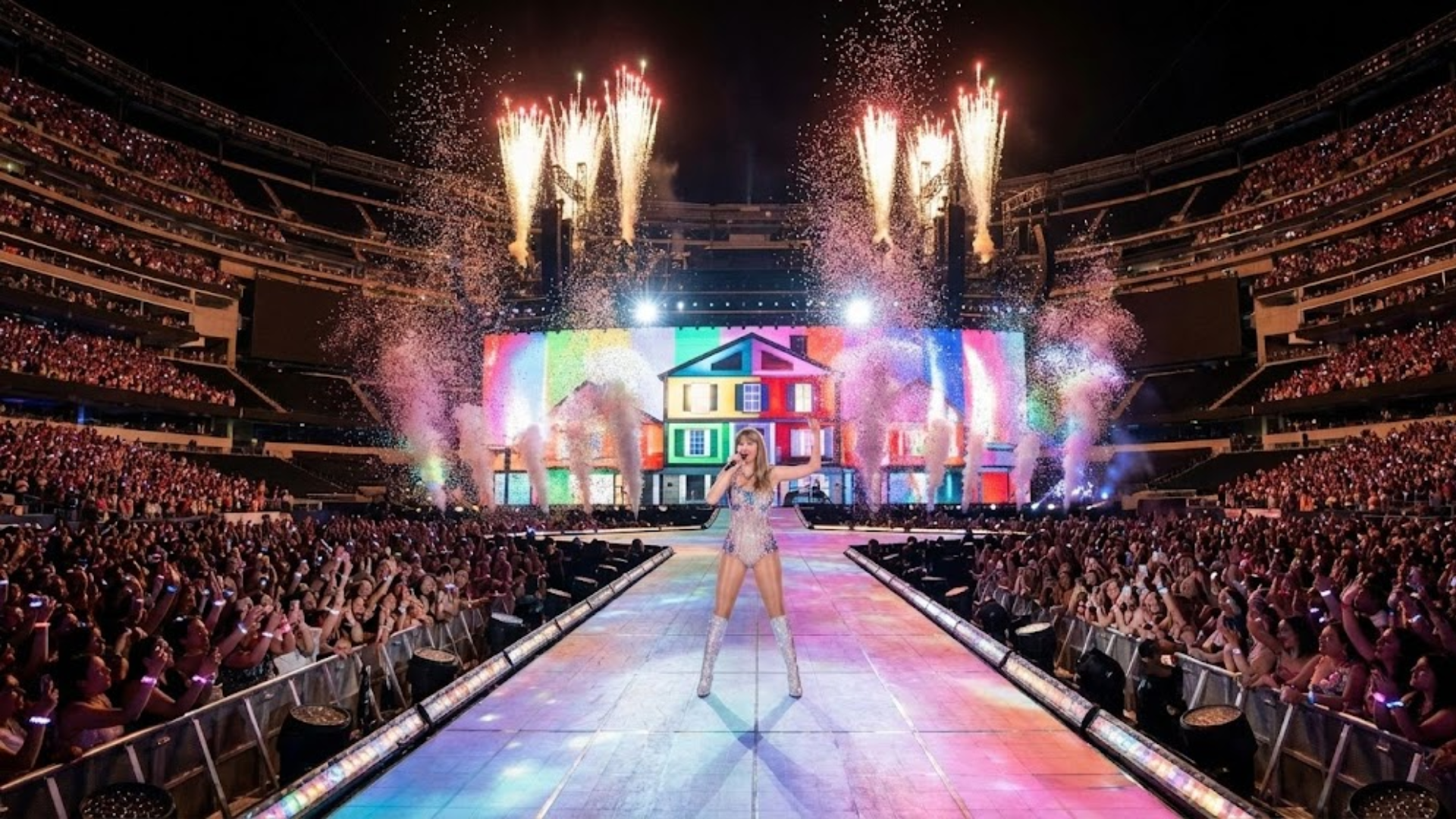 ❗🎤💰 TAYLOR SWIFT’S ERAS TOUR HITS $2 BILLION — $197 MILLION PAID OUT IN STAFF BONUSES