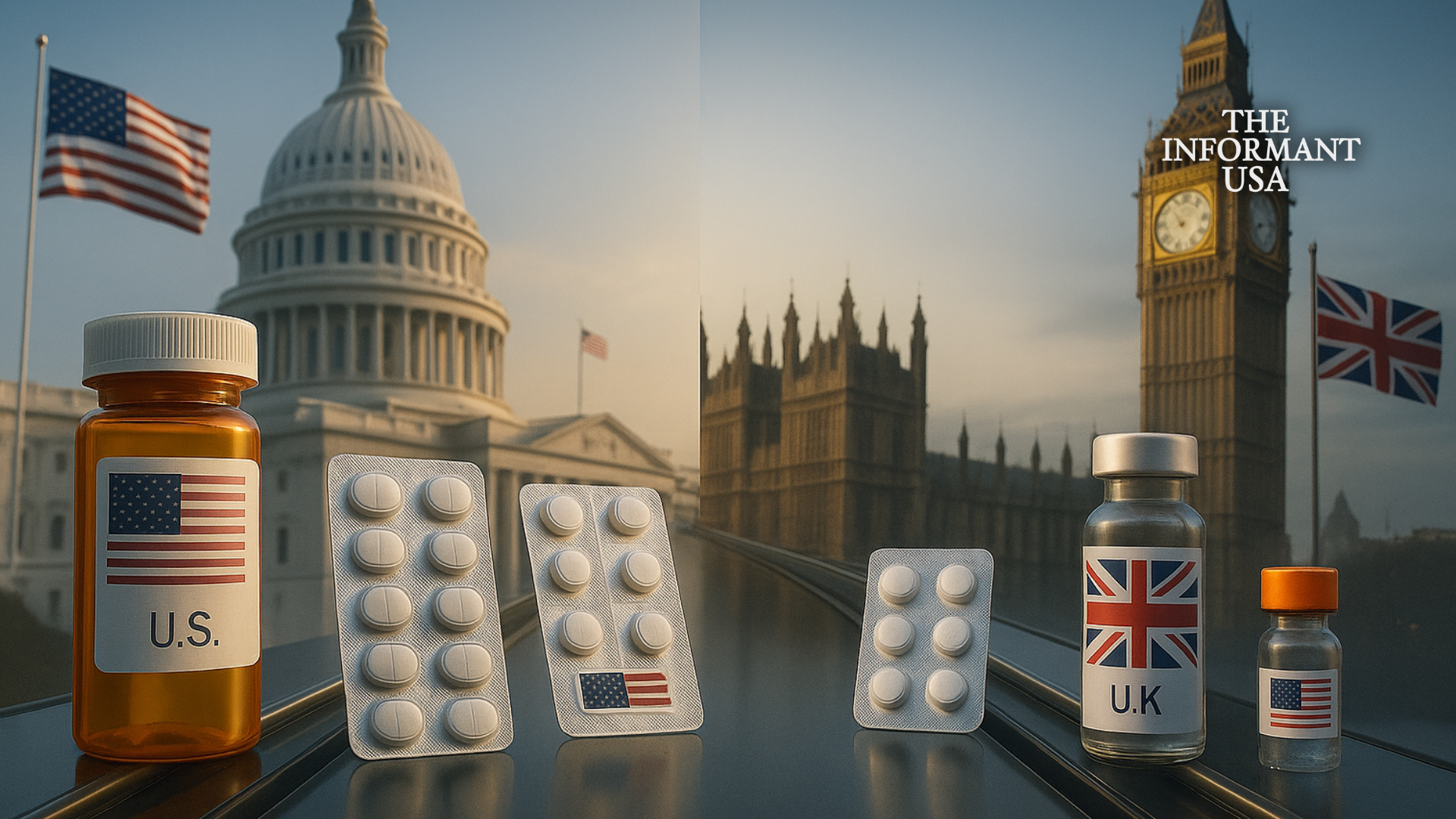 U.S. AND U.K. REACH PHARMA ACCORD: WASHINGTON TO EXEMPT BRITISH DRUGS AS UK AGREES TO 25% PRICE HIKE