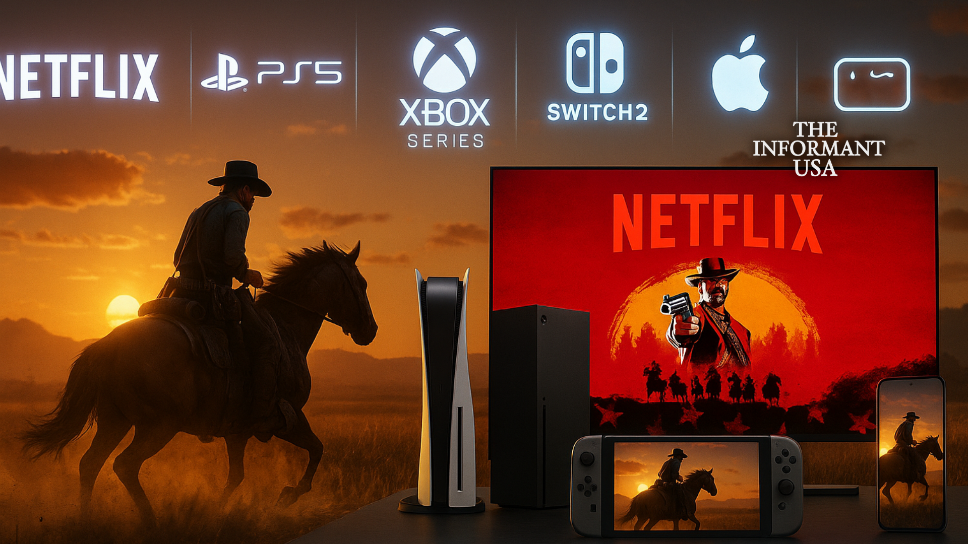 RED DEAD REDEMPTION RELEASES DEC. 2 ON NETFLIX, MOBILE, PS5, XBOX SERIES & NINTENDO SWITCH 2 — FREE UPGRADES INCLUDED